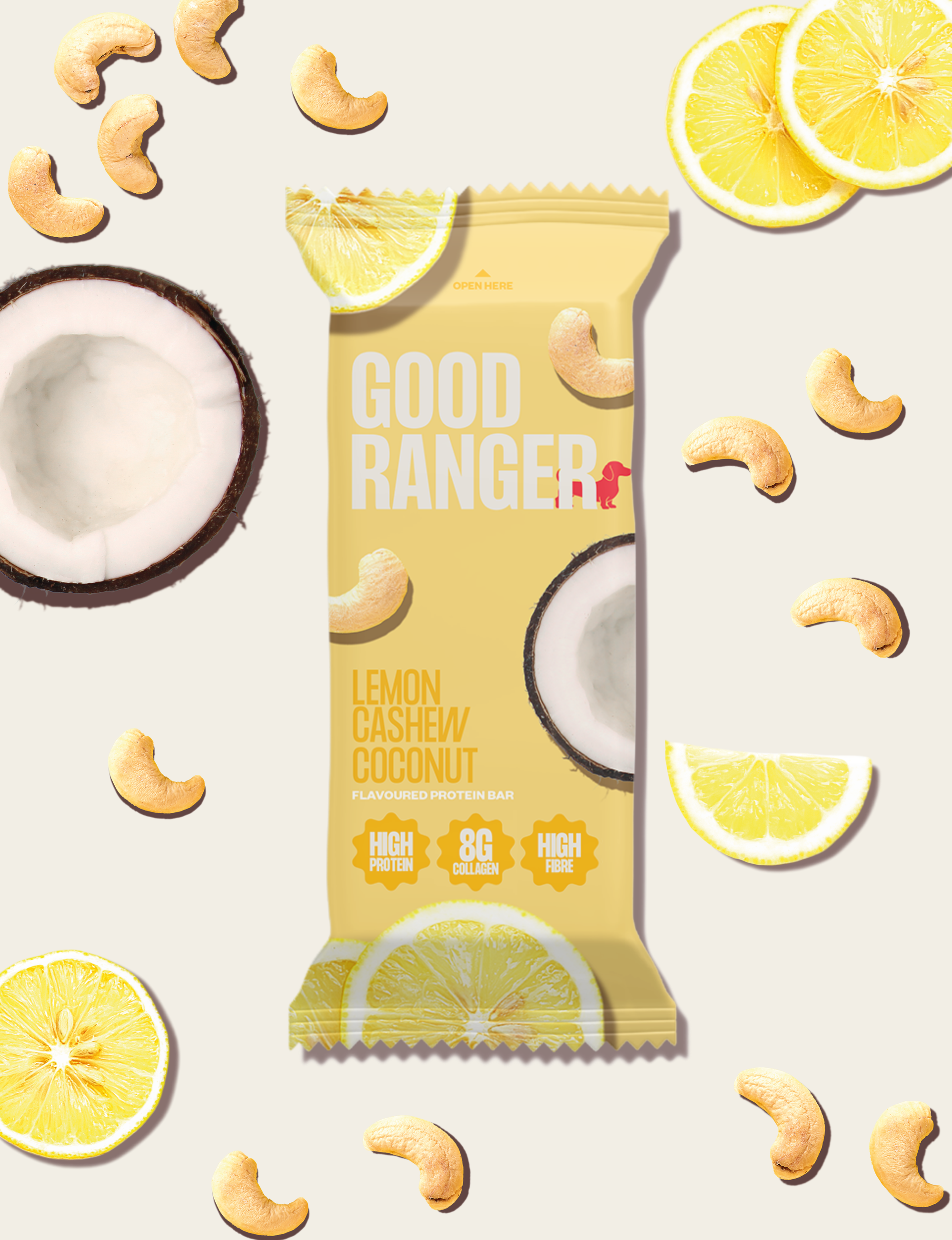 Lemon Cashew Coconut
